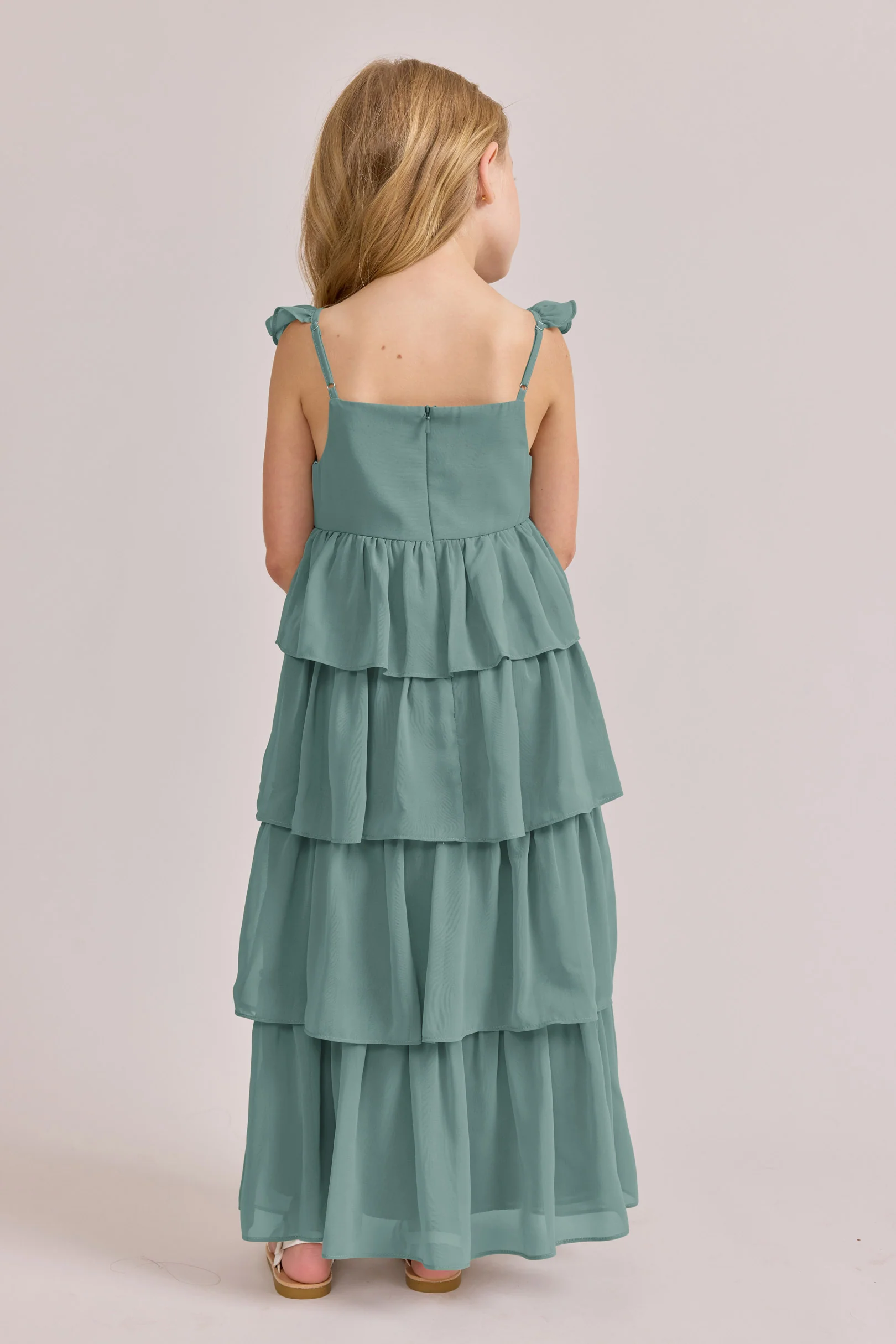 Kids Poppy Chiffon Dress | Made To Order - Image 25
