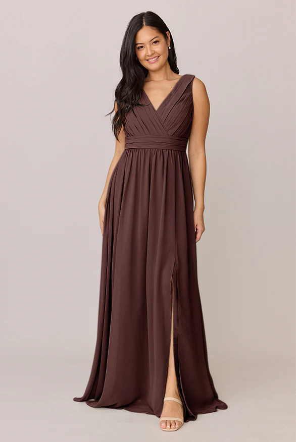 Kiera Chiffon Dress | Made To Order - Image 45