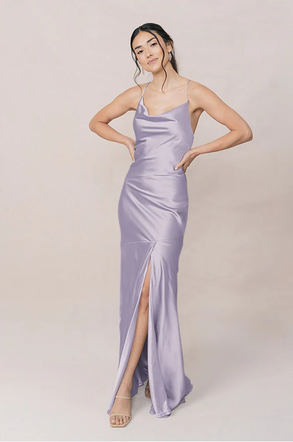 Kimora Satin Dress | Made To Order - Image 104