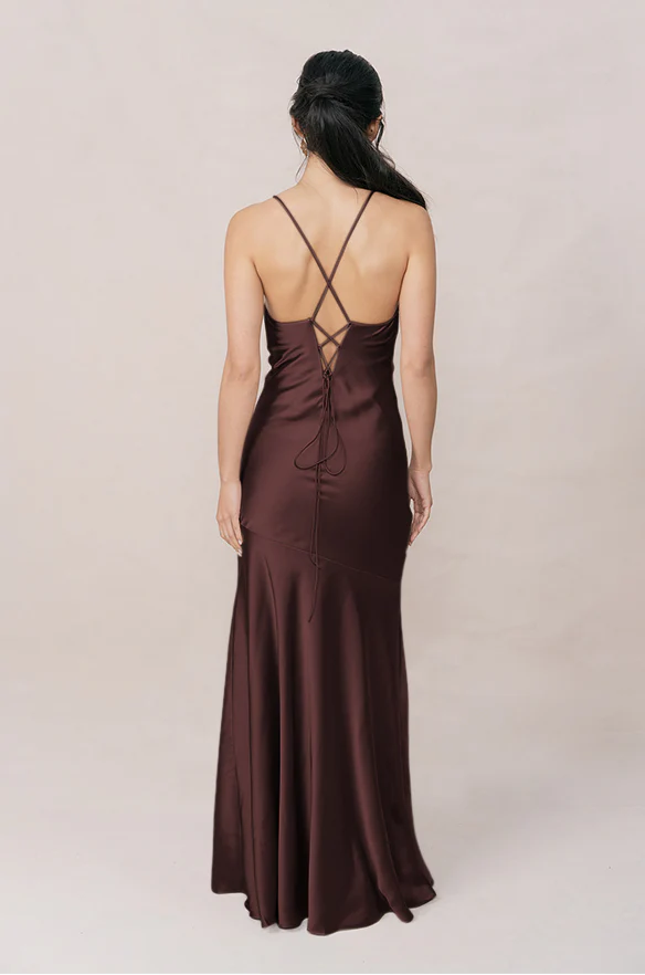 Kimora Satin Dress | Made To Order - Image 109