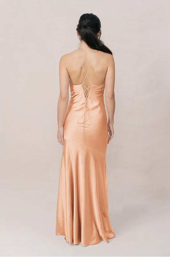 Kimora Satin Dress | Made To Order - Image 121