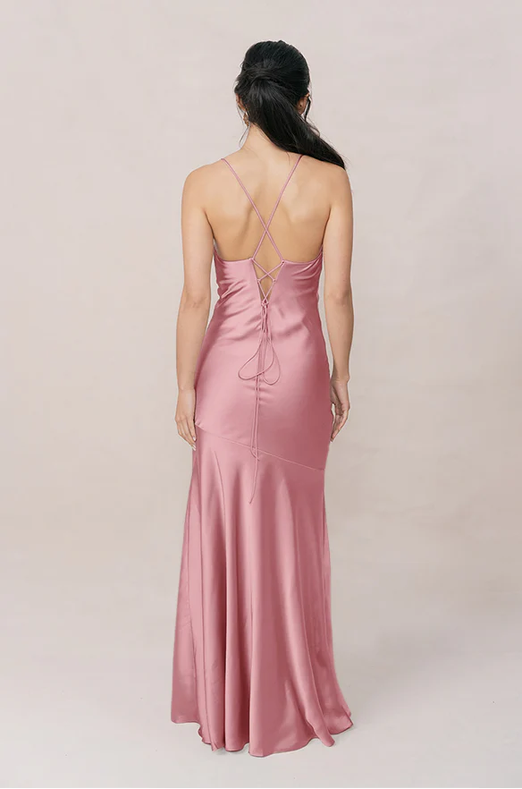 Kimora Satin Dress | Made To Order - Image 133