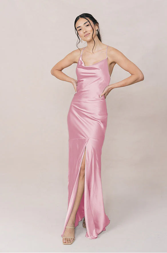 Kimora Satin Dress | Made To Order - Image 162
