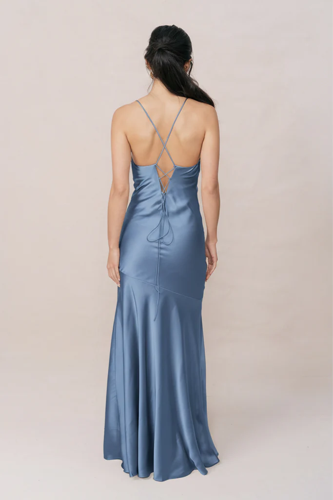 Kimora Satin Dress | Made To Order - Image 165