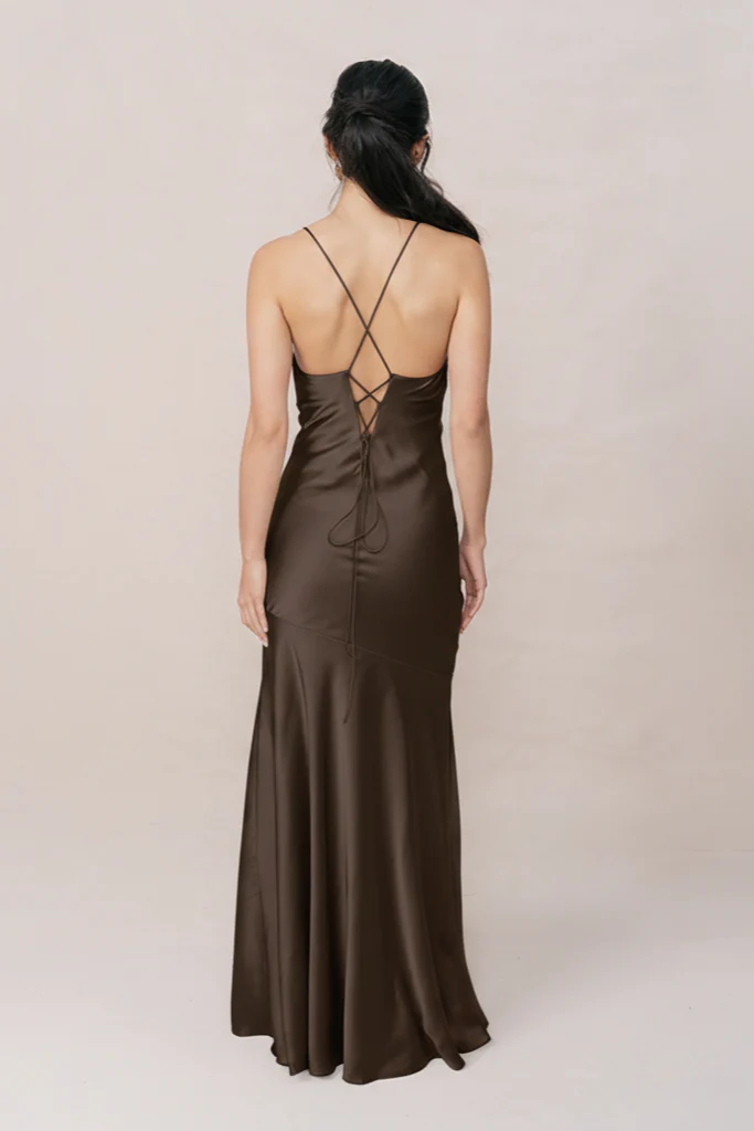 Kimora Satin Dress | Made To Order - Image 168
