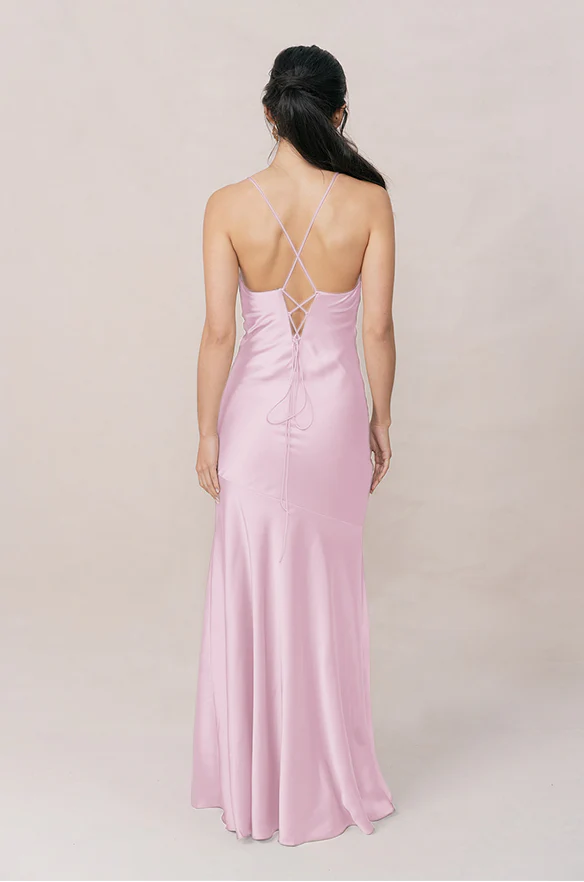 Kimora Satin Dress | Made To Order - Image 59