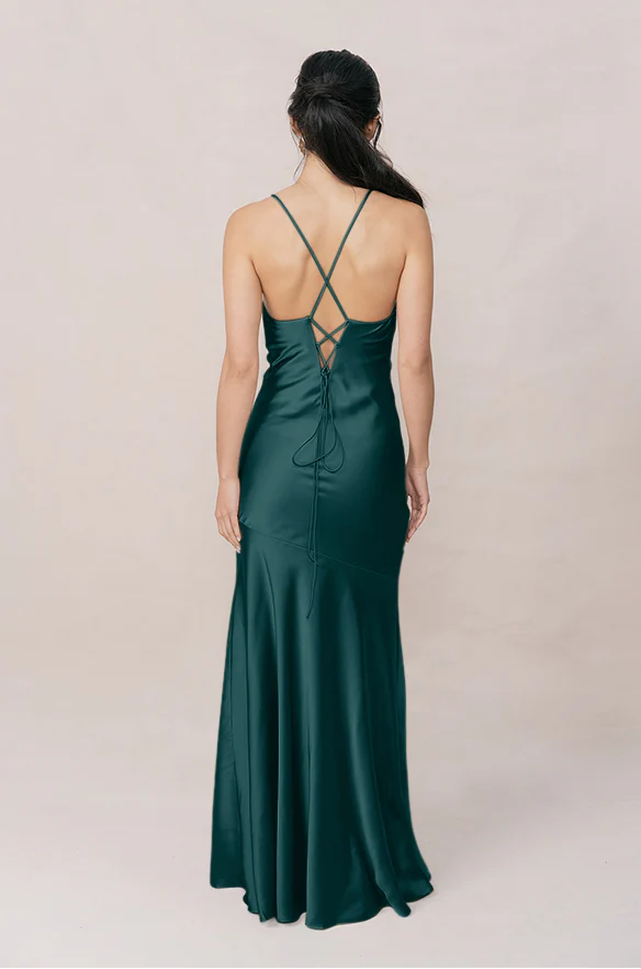 Kimora Satin Dress | Made To Order - Image 73