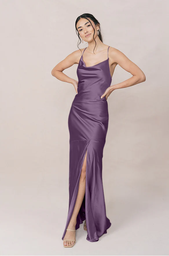 Kimora Satin Dress | Made To Order - Image 80