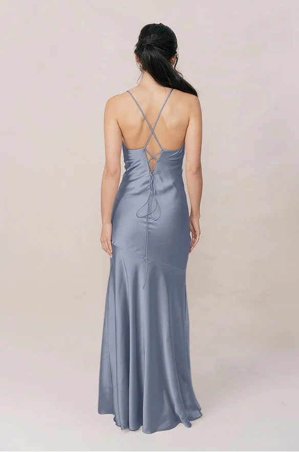 Kimora Satin Dress | Made To Order - Image 89