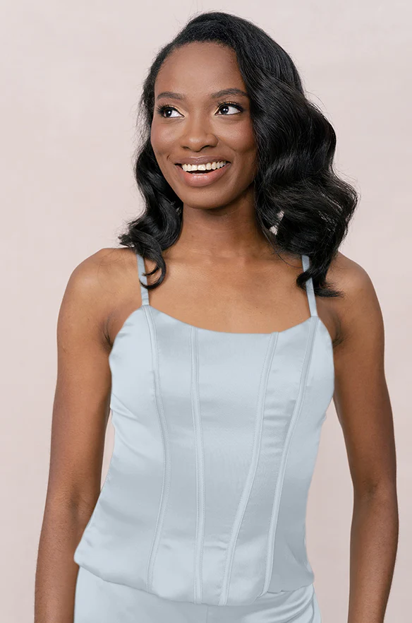 Lakin Satin Top | Made To Order - Image 94