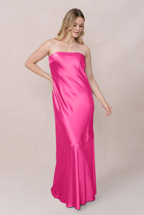 Leo Satin Dress | Made To Order - Image 109