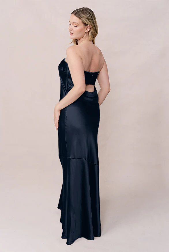 Leo Satin Dress | Made To Order - Image 116