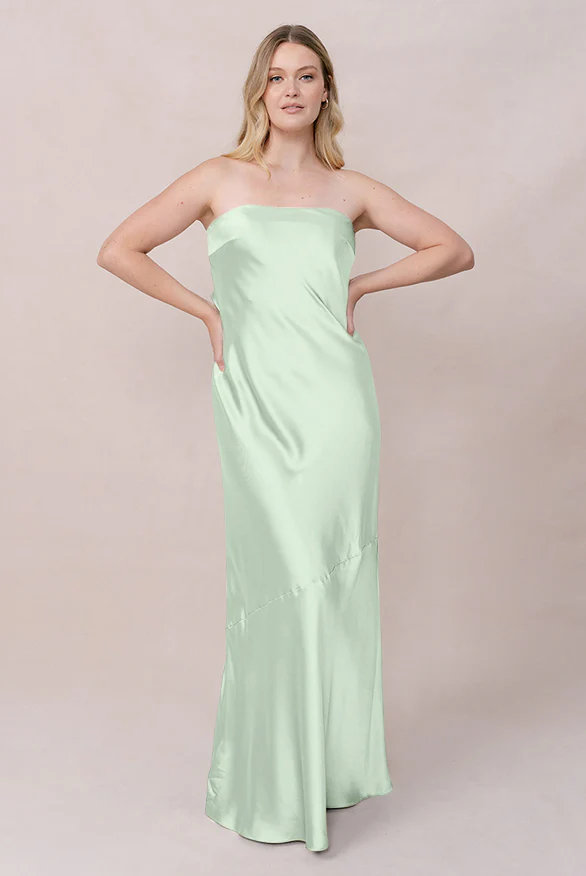 Leo Satin Dress | Made To Order - Image 123