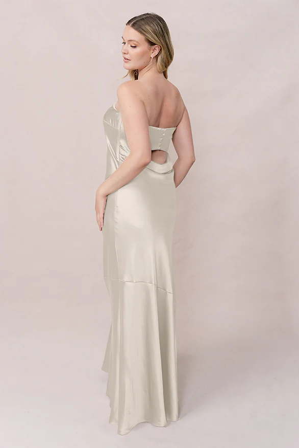Leo Satin Dress | Made To Order - Image 146