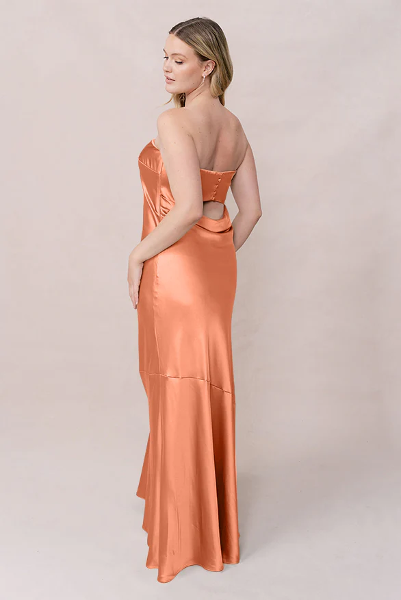 Leo Satin Dress | Made To Order - Image 148