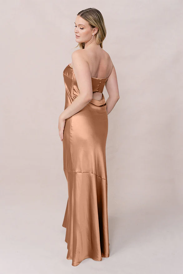 Leo Satin Dress | Made To Order - Image 154