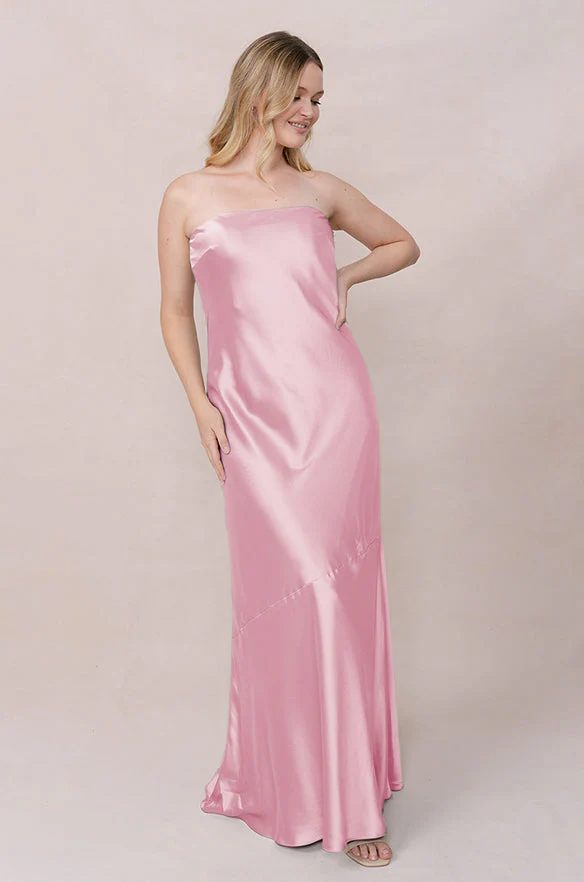 Leo Satin Dress | Made To Order - Image 169