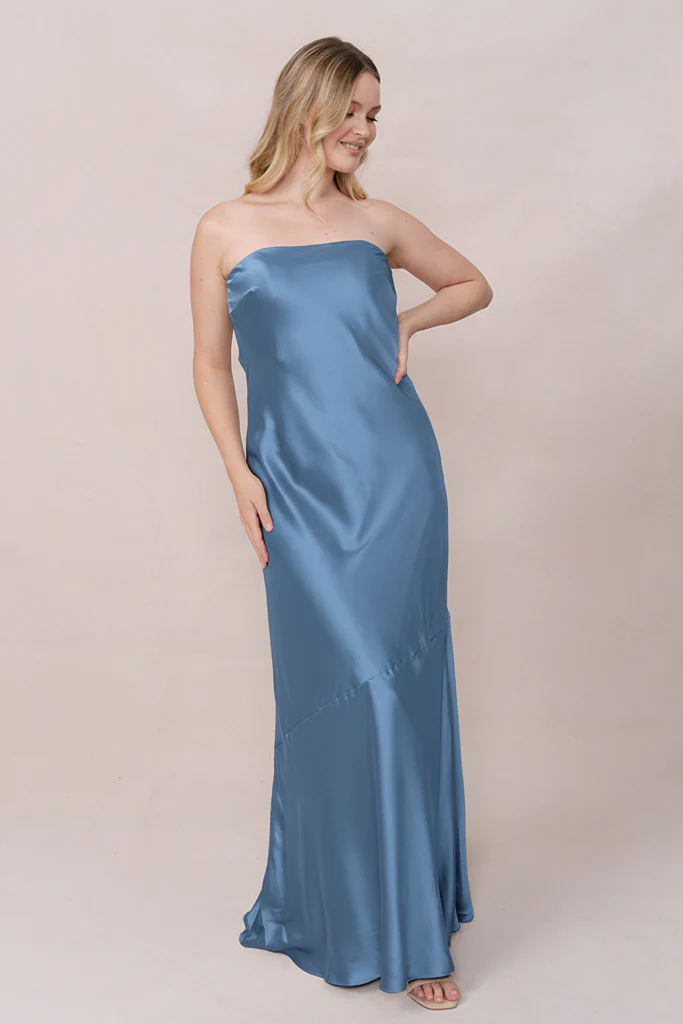 Leo Satin Dress | Made To Order - Image 174