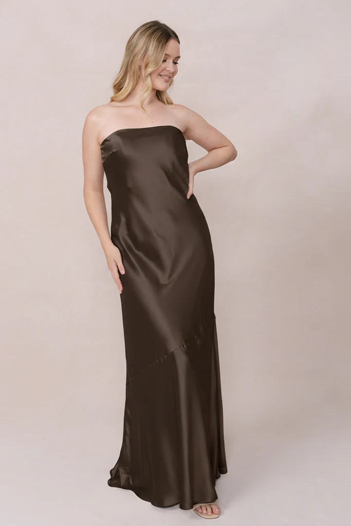 Leo Satin Dress | Made To Order - Image 177