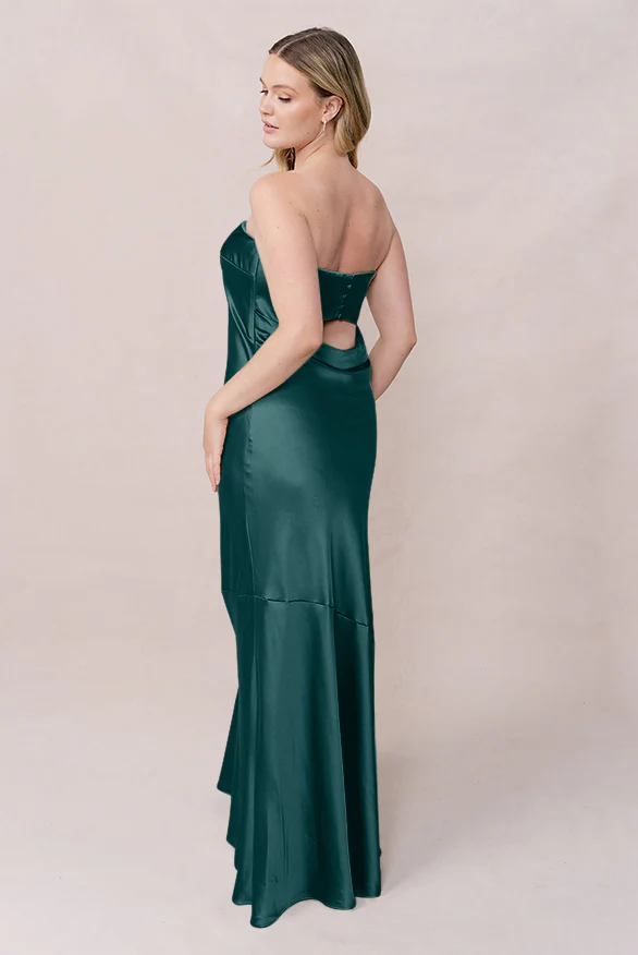 Leo Satin Dress | Made To Order - Image 72