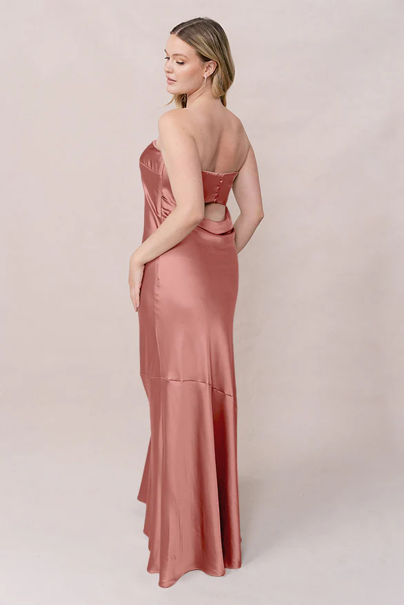 Leo Satin Dress | Made To Order - Image 78