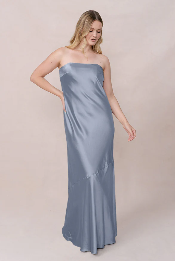 Leo Satin Dress | Made To Order - Image 87