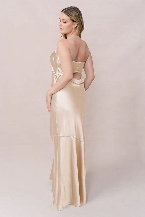 Leo Satin Dress | Made To Order - Image 94
