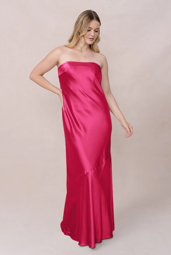 Leo Satin Dress | Made To Order - Image 97