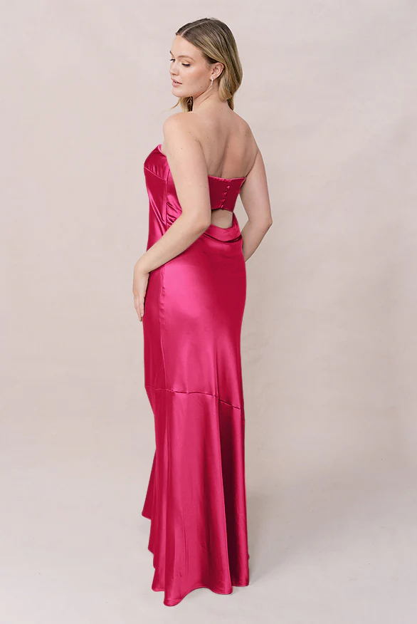 Leo Satin Dress | Made To Order - Image 98
