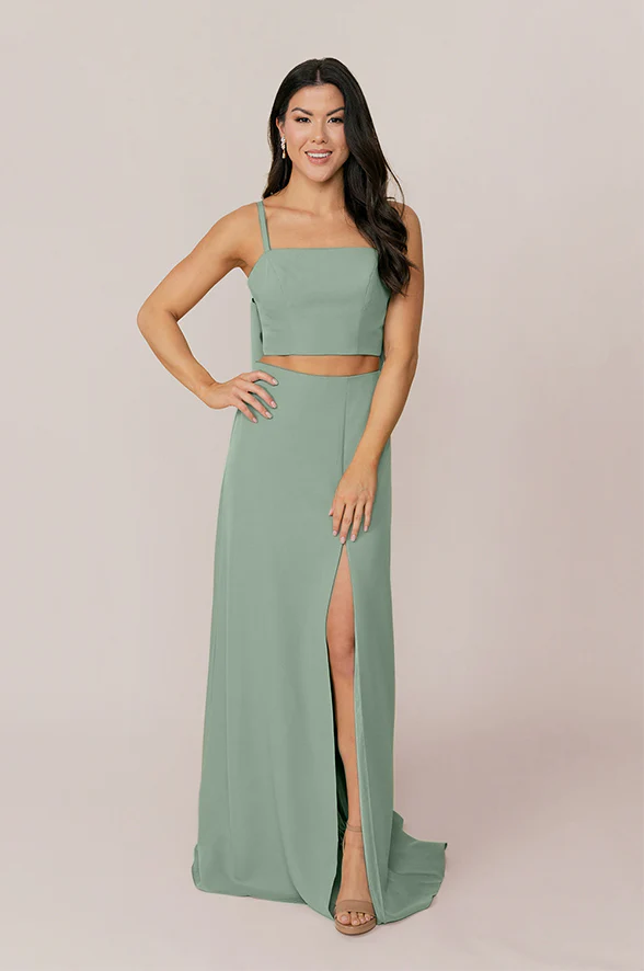 Luna Crepe Skirt | Made To Order - Image 25