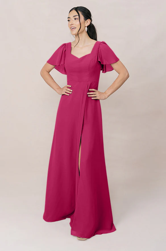 Madeline Convertible Chiffon Dress | Made To Order - Image 77