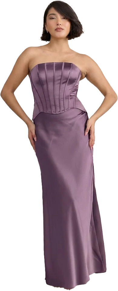 Marina Satin Dress | Made To Order - Image 126