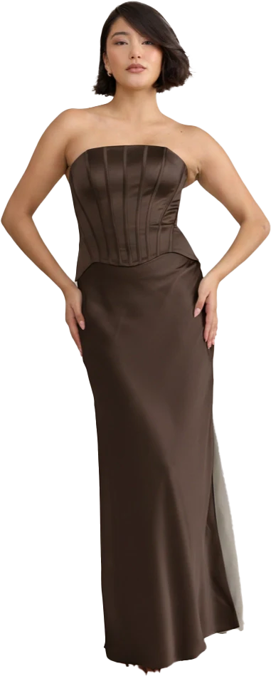 Marina Satin Dress | Made To Order - Image 129