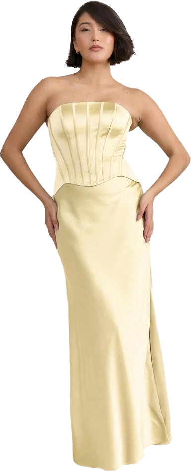 Marina Satin Dress | Made To Order - Image 147