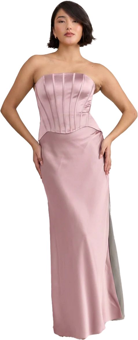 Marina Satin Dress | Made To Order - Image 149