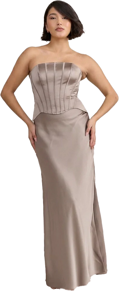Marina Satin Dress | Made To Order - Image 164