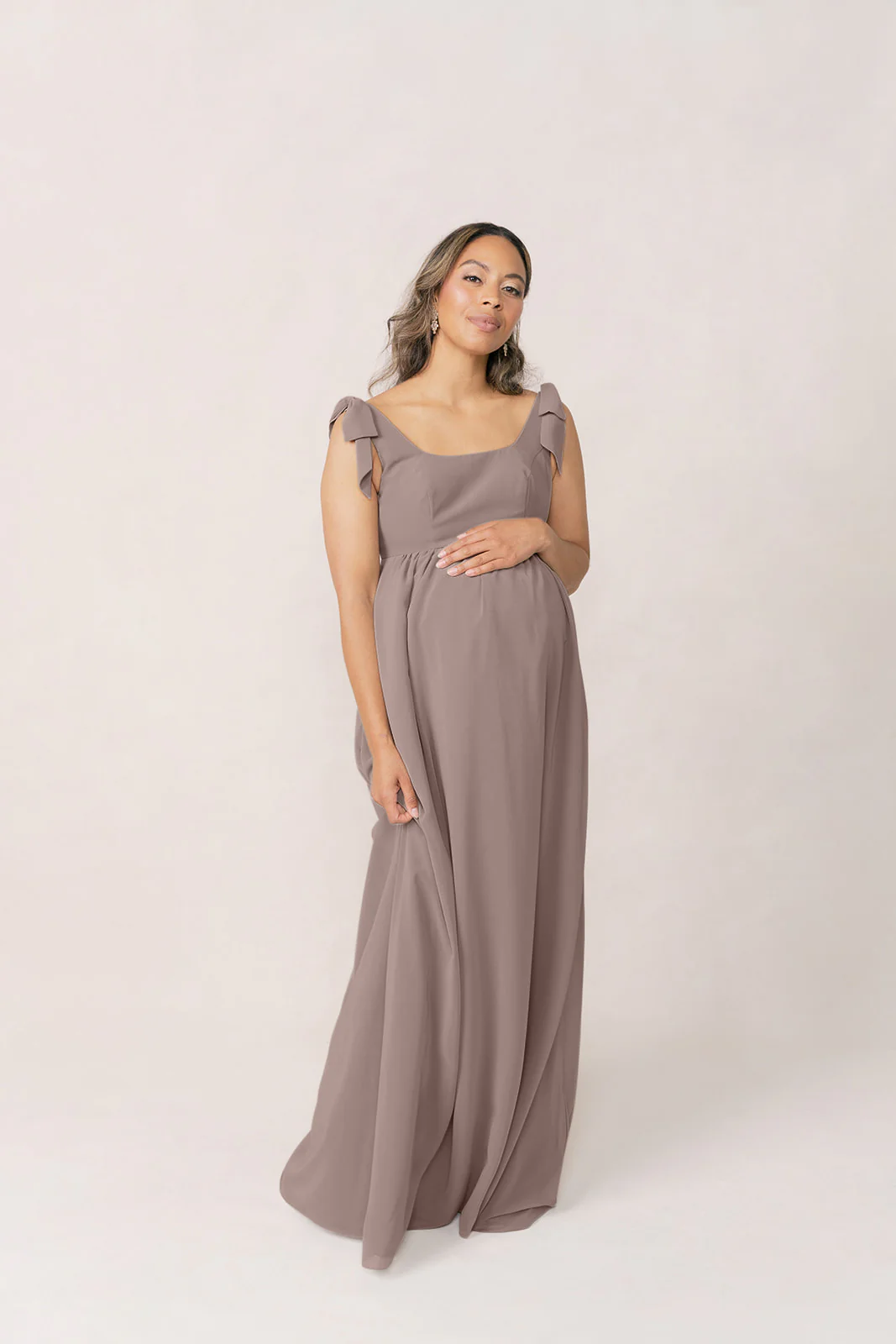 Maternity Bowie Chiffon Dress | Made To Order - Image 24