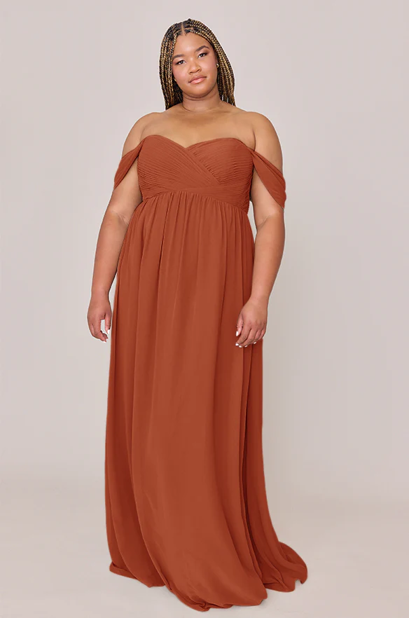 Maternity Kennedy Chiffon Convertible Dress | Made To Order - Image 42
