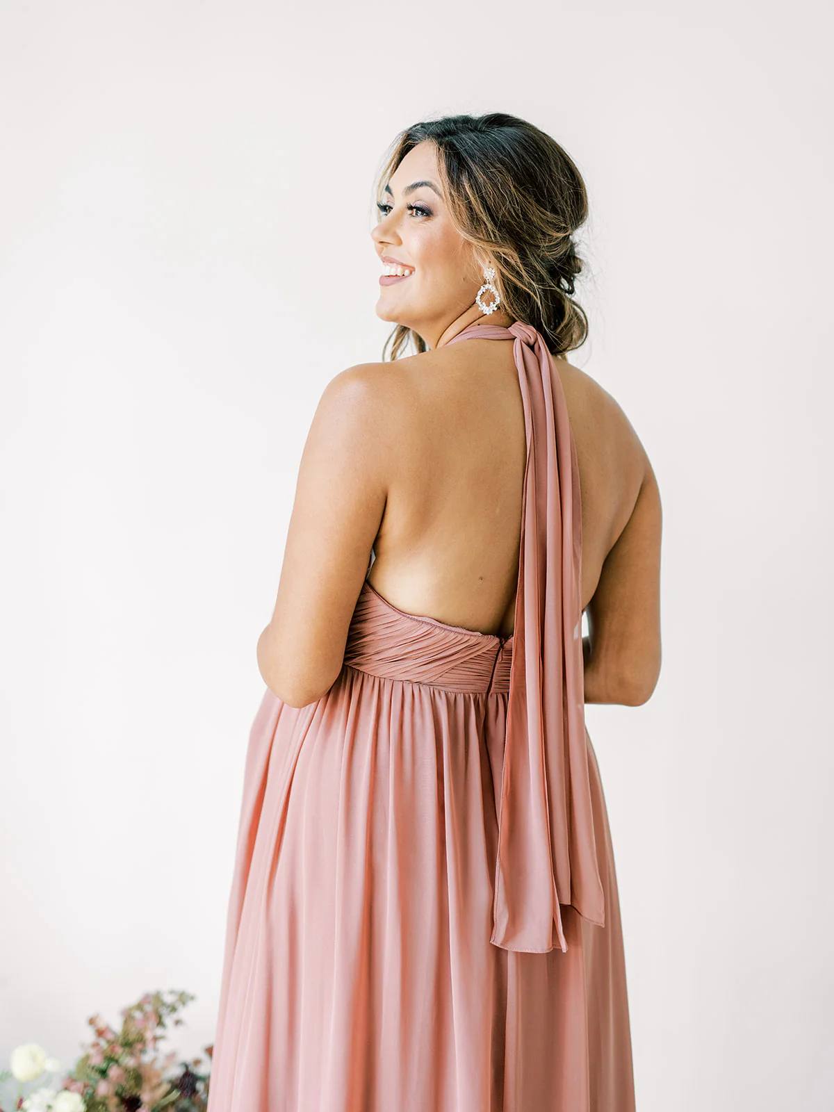 Maternity Kennedy Chiffon Convertible Dress | Made To Order - Image 6