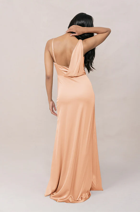 Maxine Satin Dress | Made To Order - Image 120