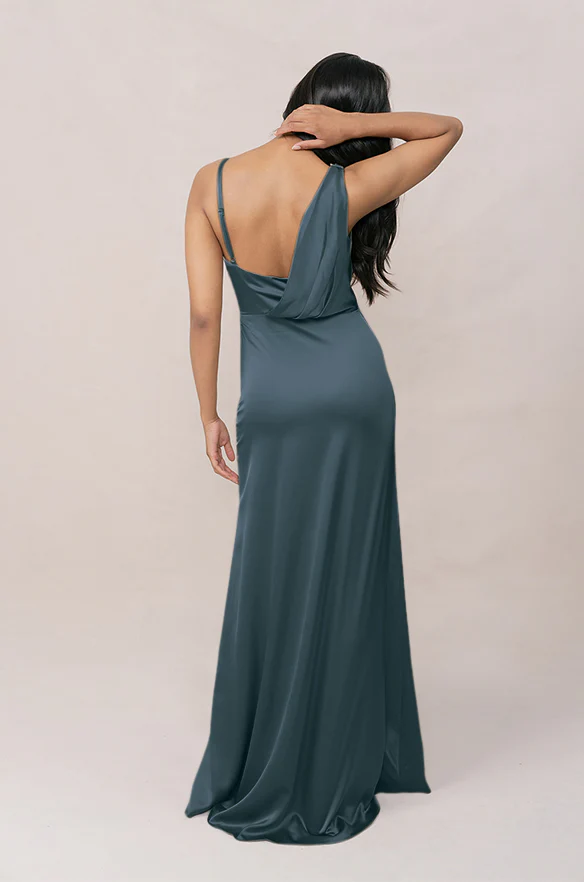 Maxine Satin Dress | Made To Order - Image 86
