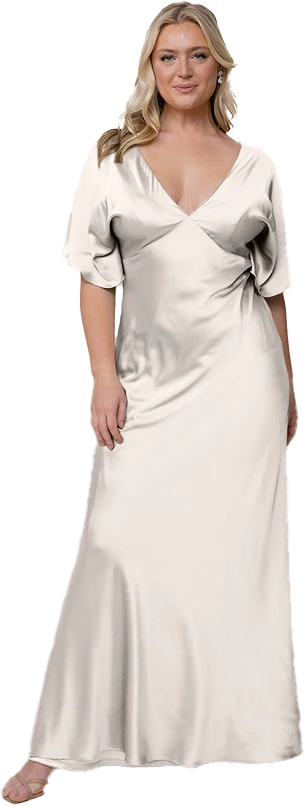 Maya Satin Dress | Made To Order - Image 103