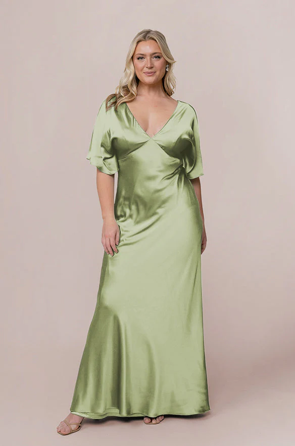 Maya Satin Dress | Made To Order - Image 109