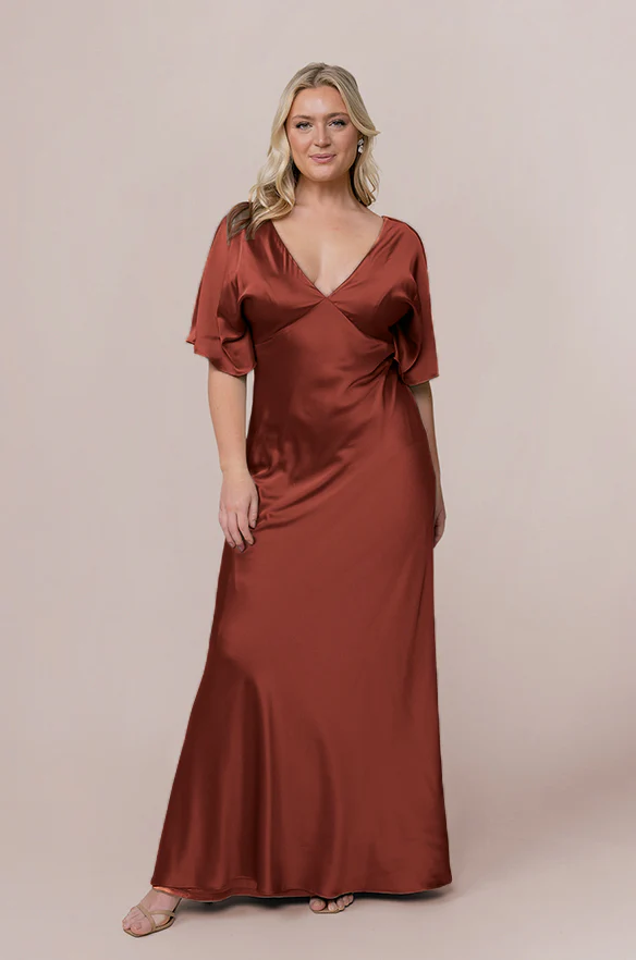 Maya Satin Dress | Made To Order - Image 40