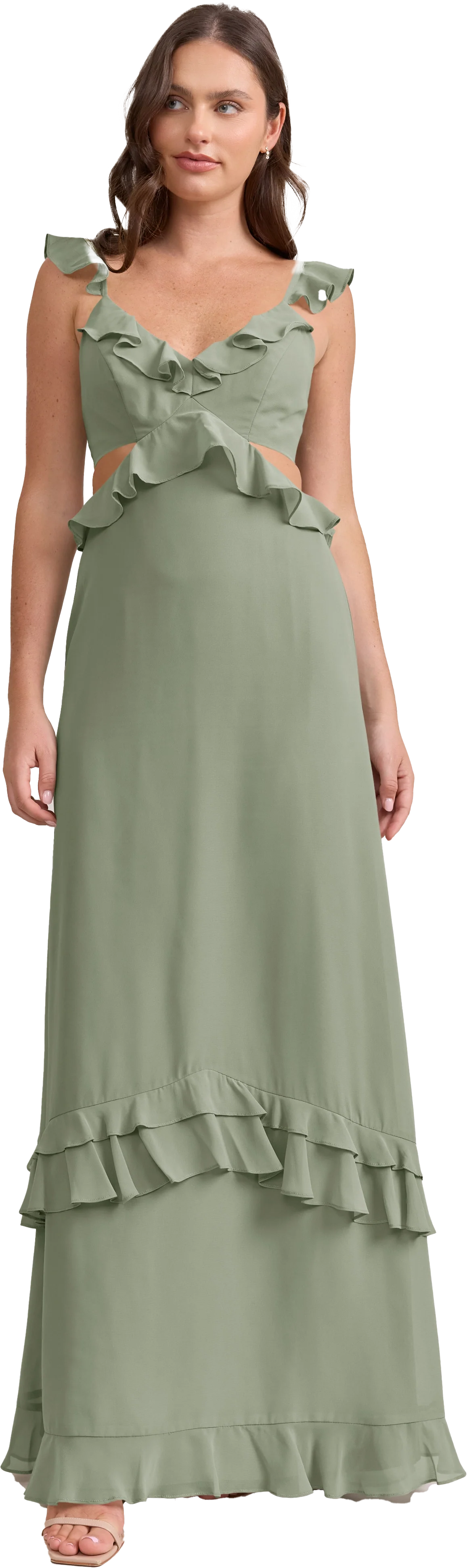 Mia Chiffon Dress | Made To Order - Image 154