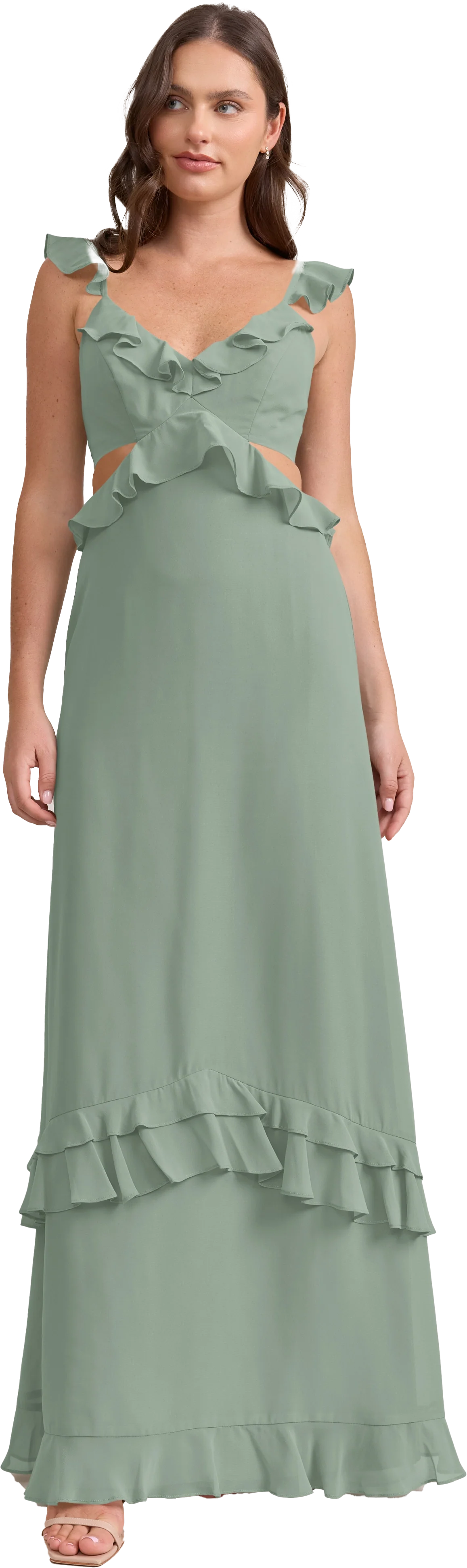 Mia Chiffon Dress | Made To Order - Image 166
