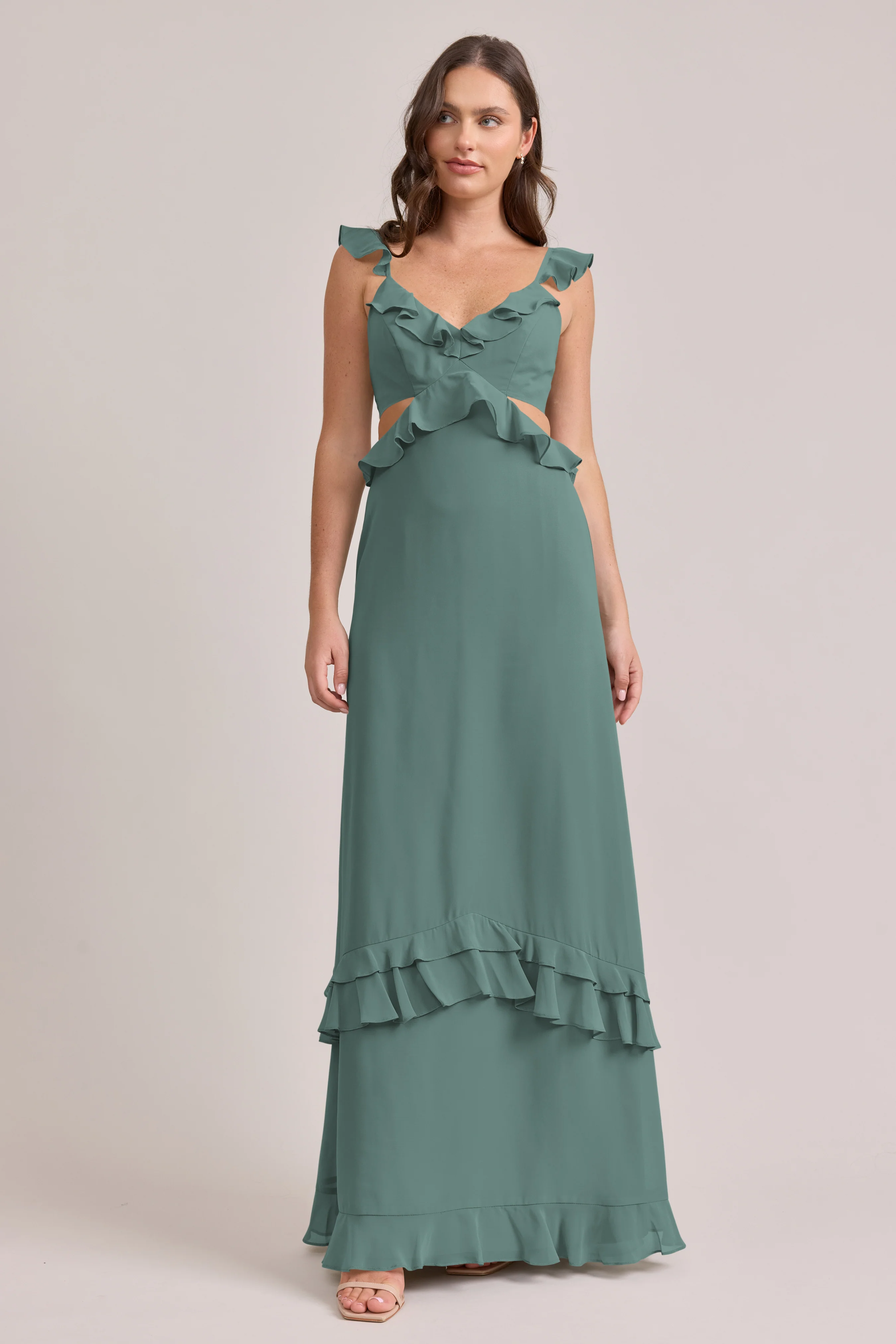 Mia Chiffon Dress | Made To Order - Image 98