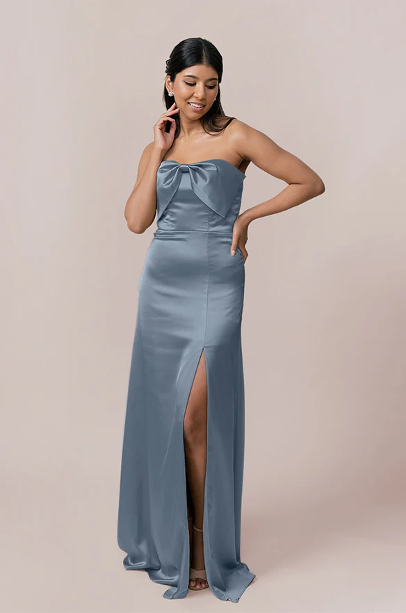 Monroe Satin Dress | Made To Order - Image 54