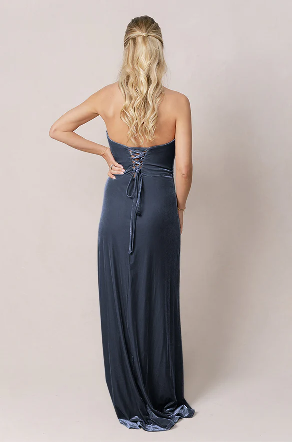 Monroe Velvet Dress | Made To Order - Image 29