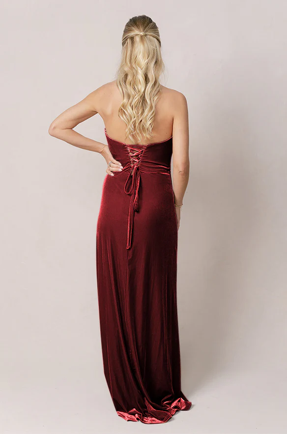 Monroe Velvet Dress | Made To Order - Image 41